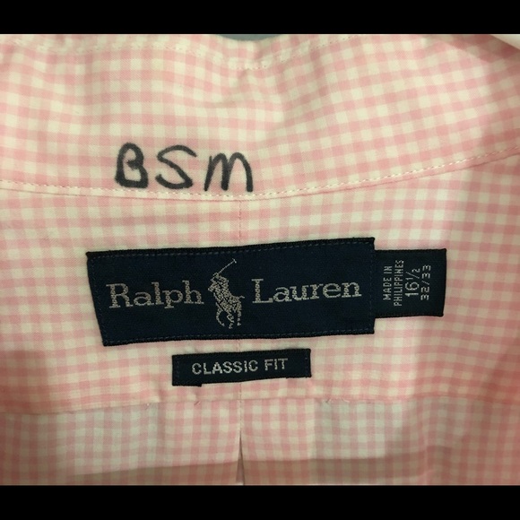 Polo Ralph Lauren - Classic fit king sleeve button down - size 16.5 (large) - Picture 2 of 6